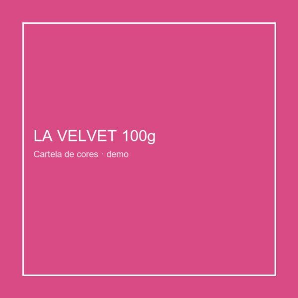 Lã Velvet 100g — escolha as cores